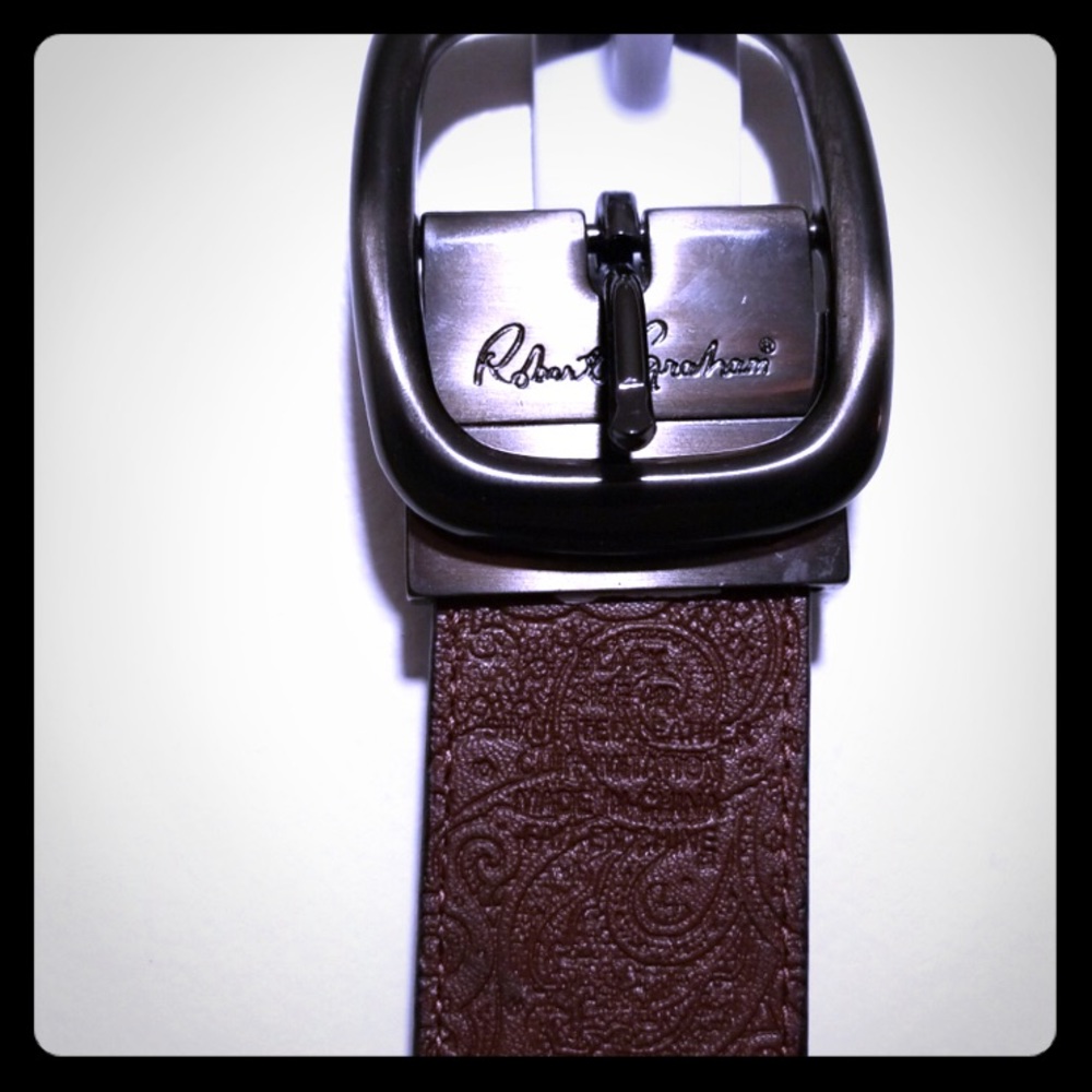 Robert Graham Reversible Belt Sz 36-40 nwot